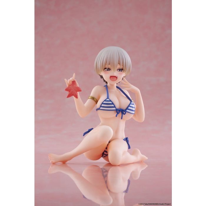 Uzaki-chan Wants to Hang Out! Desktop Cute PVC Figure Hana Uzaki (Swim wear Ver.) 13 cm