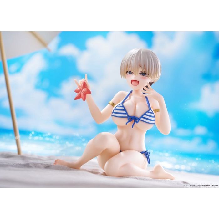 Uzaki-chan Wants to Hang Out! Desktop Cute PVC Figure Hana Uzaki (Swim wear Ver.) 13 cm
