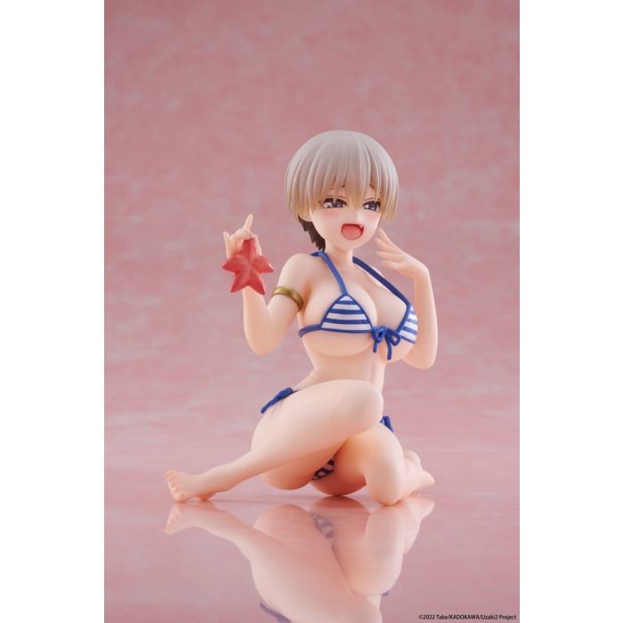Uzaki-chan Wants to Hang Out! Desktop Cute PVC Figure Hana Uzaki (Swim wear Ver.) 13 cm