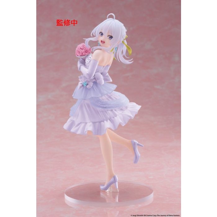 Wandering Witch: The Journey of Elaina PVC Statue Coreful Figure Elaina Dress Ver. Renewal 18 cm