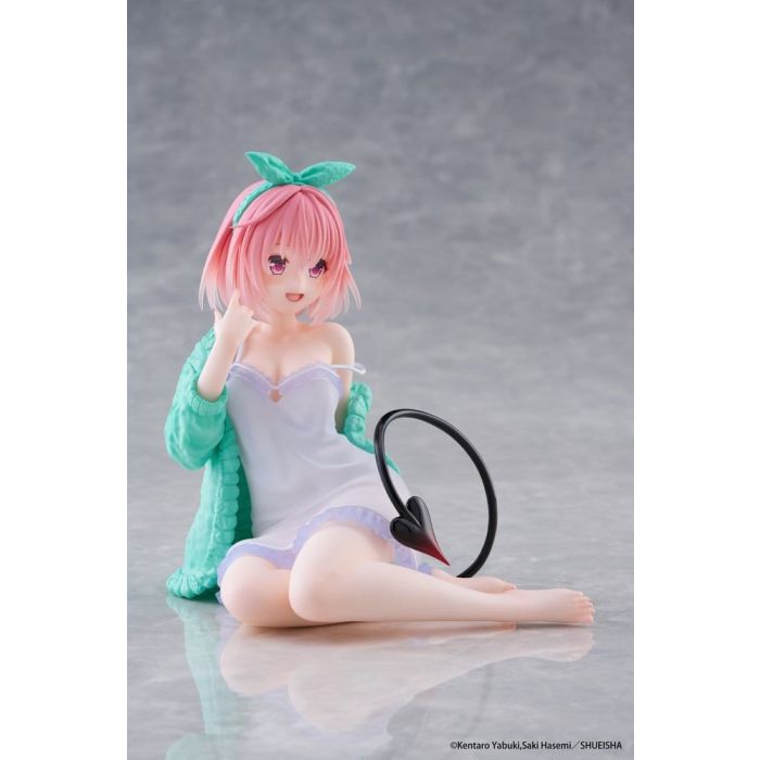 To Love-Ru Desktop Cute PVC Figure Momo (Roomwear Ver.) 13 cm