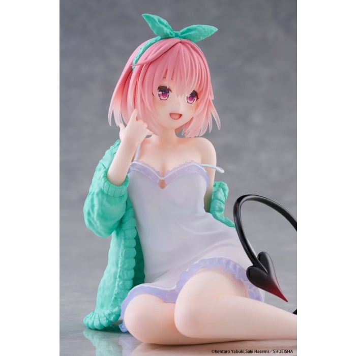 To Love-Ru Desktop Cute PVC Figure Momo (Roomwear Ver.) 13 cm