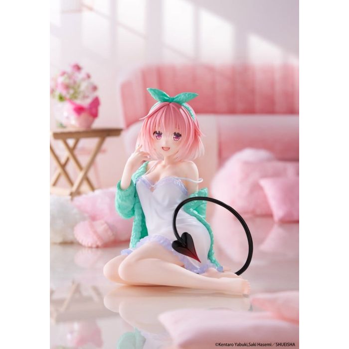 To Love-Ru Desktop Cute PVC Figure Momo (Roomwear Ver.) 13 cm