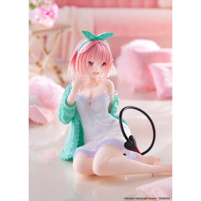 To Love-Ru Desktop Cute PVC Figure Momo (Roomwear Ver.) 13 cm