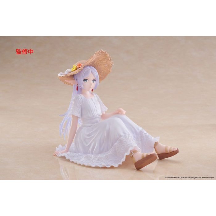 Frieren: Beyond Journey's End PVC Statue Desktop Cute Figure Frieren Summer Dress Ver. 13 cm       
