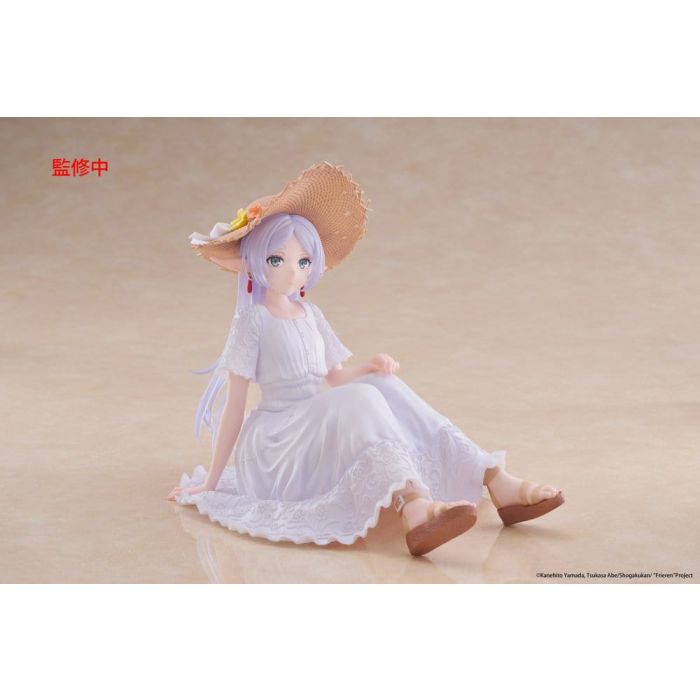 Frieren: Beyond Journey's End PVC Statue Desktop Cute Figure Frieren Summer Dress Ver. 13 cm       