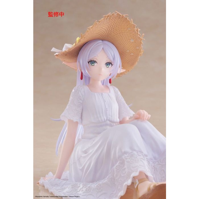 Frieren: Beyond Journey's End PVC Statue Desktop Cute Figure Frieren Summer Dress Ver. 13 cm       