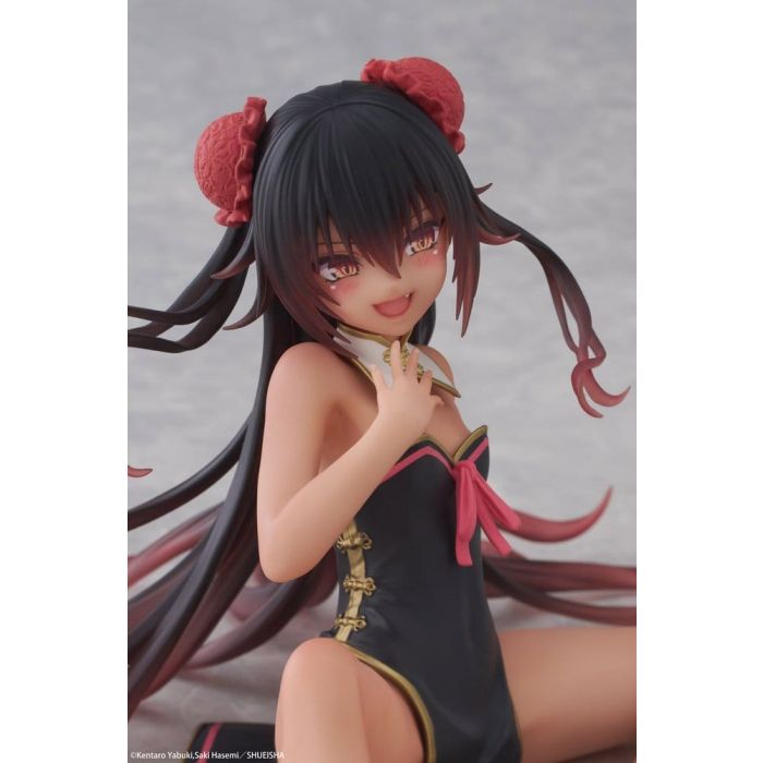 To Love-Ru Darkness Desktop Cute PVC Figure Nemesis (Chinese Dress Ver.) 13 cm
