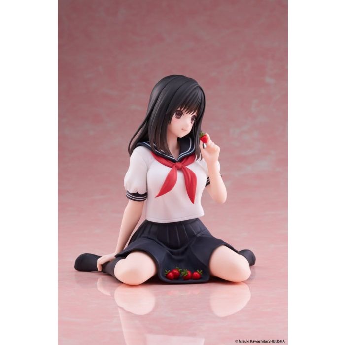 Strawberry 100% Desktop Cute PVC Figure Aya Tojo (School uniform Ver.) 13 cm