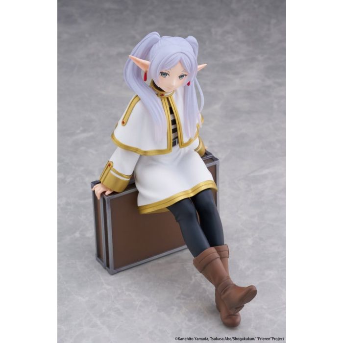 Frieren: Beyond Journey's End PVC Figure Desktop Cute Frieren (Trunk Case Ver.) Reissue 13 cm
