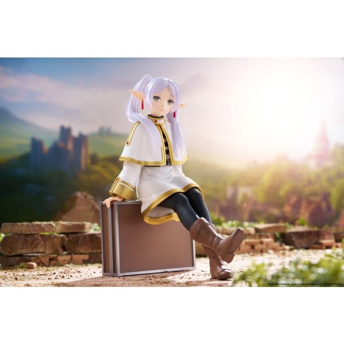 Frieren: Beyond Journey's End PVC Figure Desktop Cute Frieren (Trunk Case Ver.) Reissue 13 cm