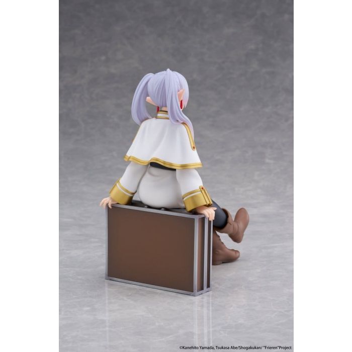 Frieren: Beyond Journey's End PVC Figure Desktop Cute Frieren (Trunk Case Ver.) Reissue 13 cm