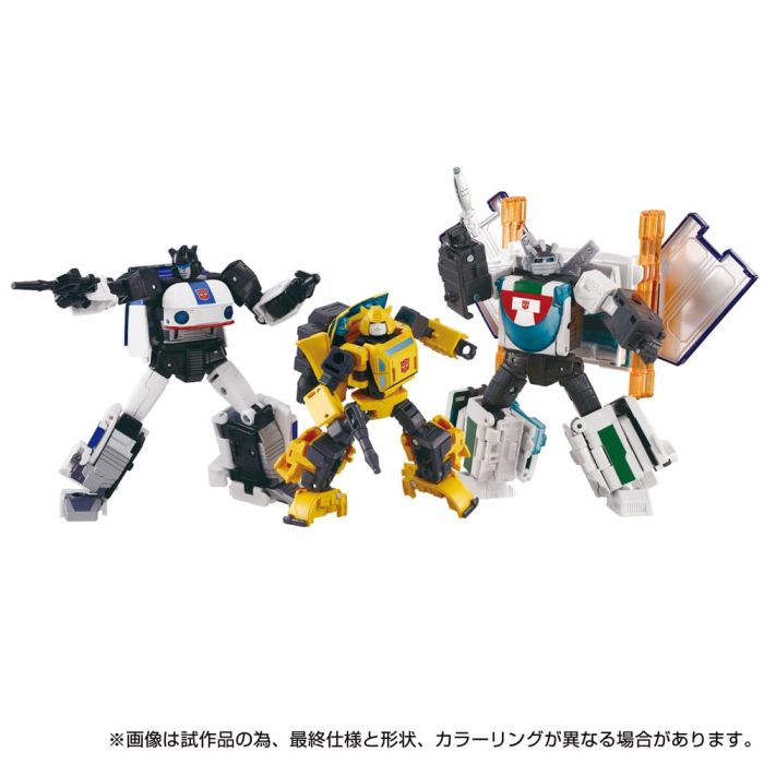 Transformers Dramatic Capture Series Action Figure 3-Pack Cybertron Chase