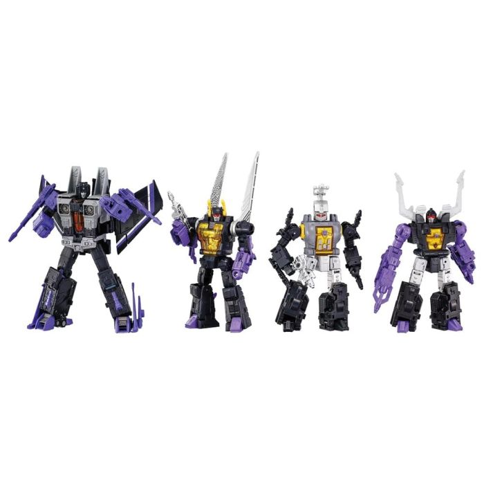 Transformers Dramatic Capture Series Action Figure 4-Pack Decepticons Part 2