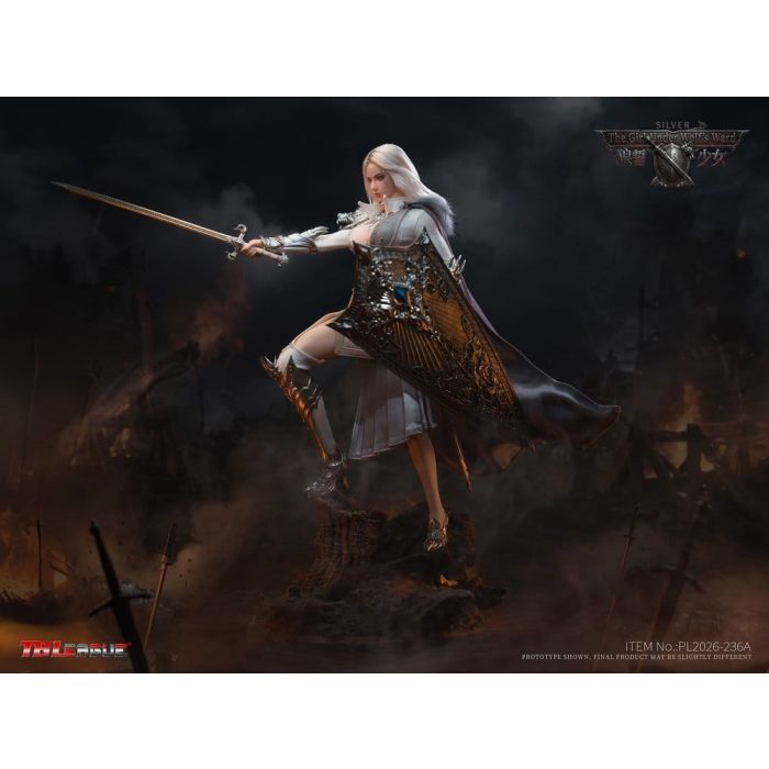 The Girl Under Wolf's Ward Action Figure 1/6 Alina (Silver) 30 cm