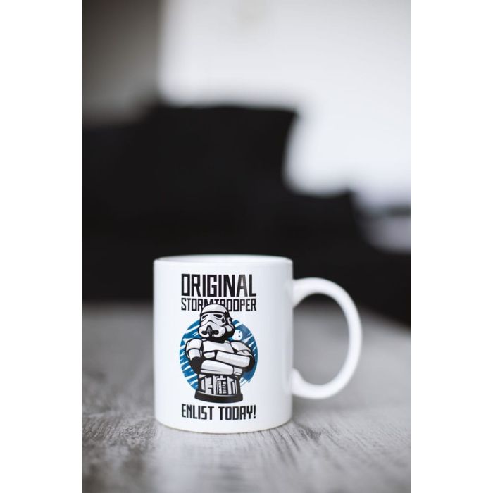 Original Stormtrooper Mug Enlist Today White