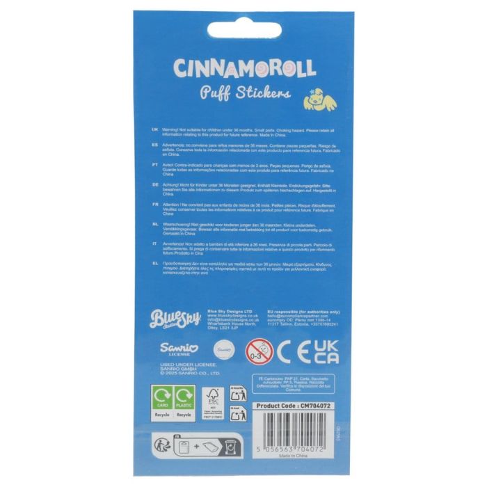 Sanrio Sticker Set Cinnamoroll