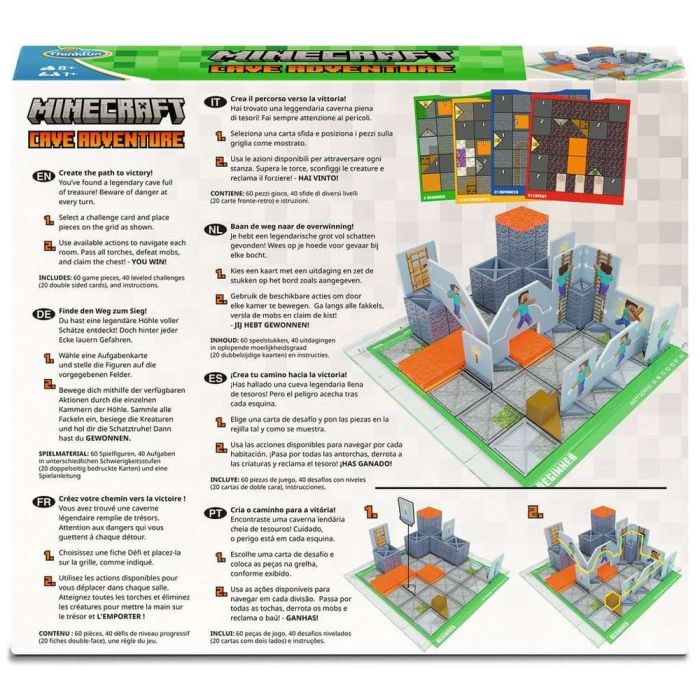 Minecraft Cave Adventure Logic Game