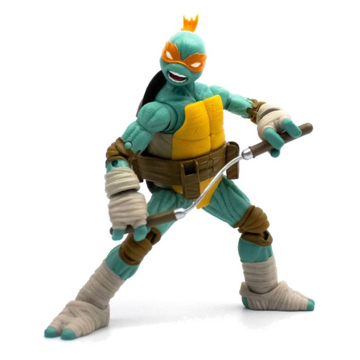 Teenage Mutant Ninja Turtles BST AXN Action Figure Michelangelo (IDW Comics) 13 cm