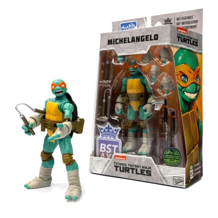 Teenage Mutant Ninja Turtles BST AXN Action Figure Michelangelo (IDW Comics) 13 cm