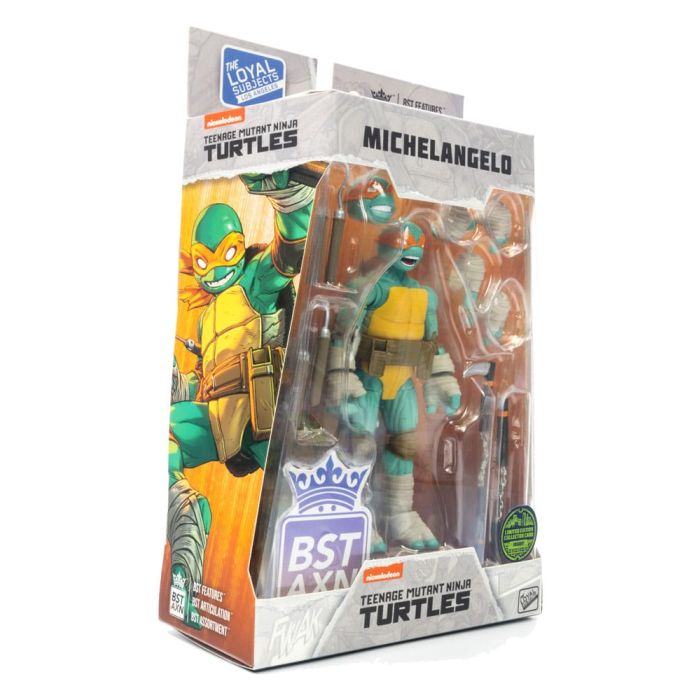 Teenage Mutant Ninja Turtles BST AXN Action Figure Michelangelo (IDW Comics) 13 cm
