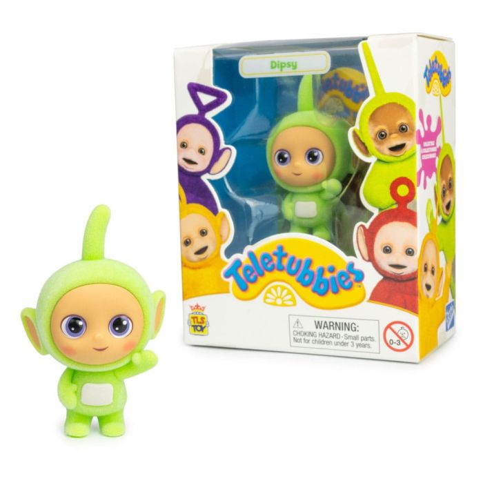 Teletubbies Cheebee Mini figure Dipsy Flocked 6 cm 
