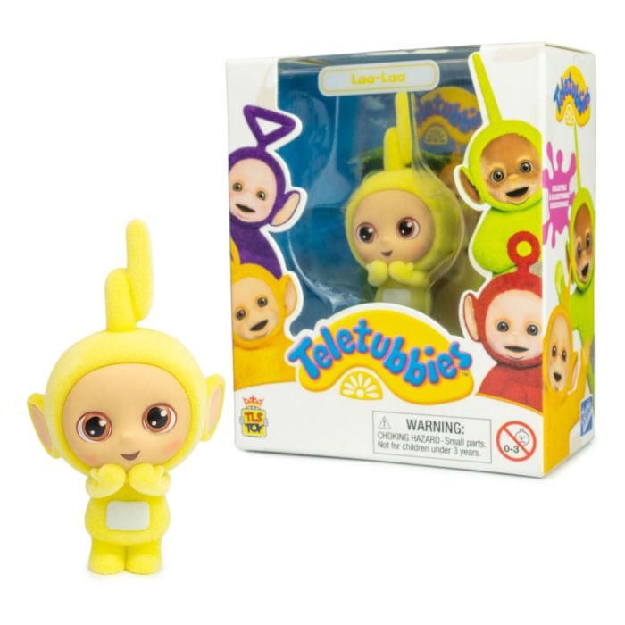 Teletubbies Cheebee Mini figure Laa-Laa Flocked 6 cm 