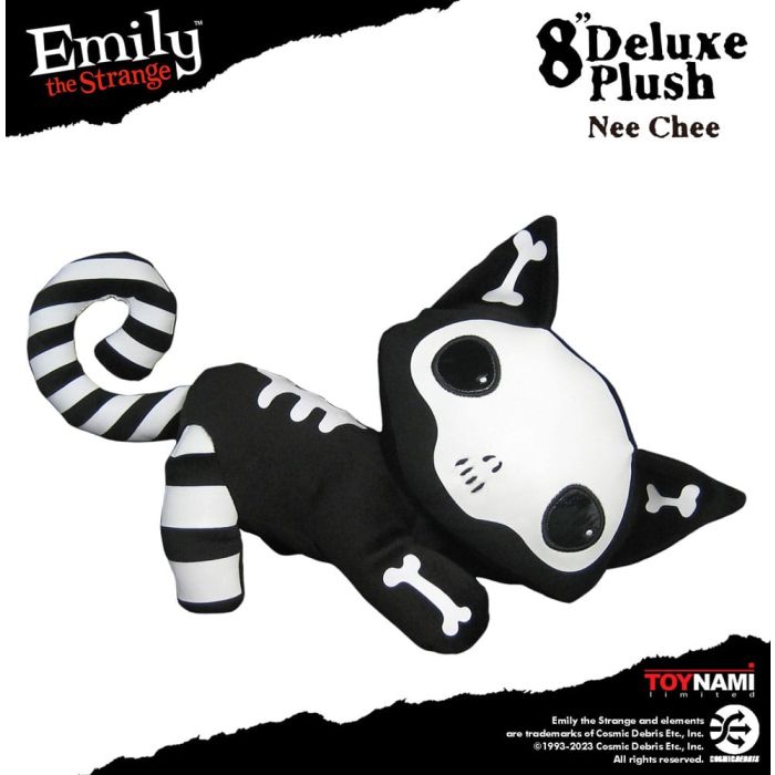 Emily the Strange  Plush Figure Nee Chee 20 cm