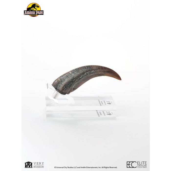 Jurassic Park ECC Elite Creature Line Statue Velociraptor Hand Claw Prop 12 cm