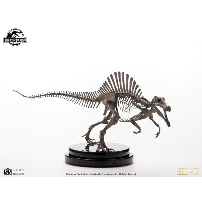 Jurassic Park III ECC Elite Creature Line Statue 1/24 Spinosaurus Skeleton Bronze 27 cm 