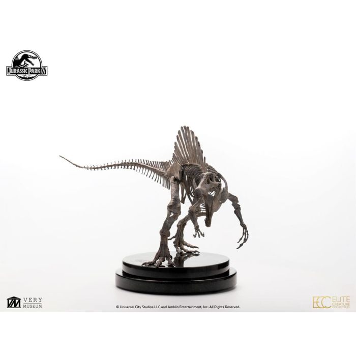 Jurassic Park III ECC Elite Creature Line Statue 1/24 Spinosaurus Skeleton Bronze 27 cm 