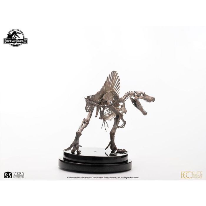 Jurassic Park III ECC Elite Creature Line Statue 1/24 Spinosaurus Skeleton Bronze 27 cm 