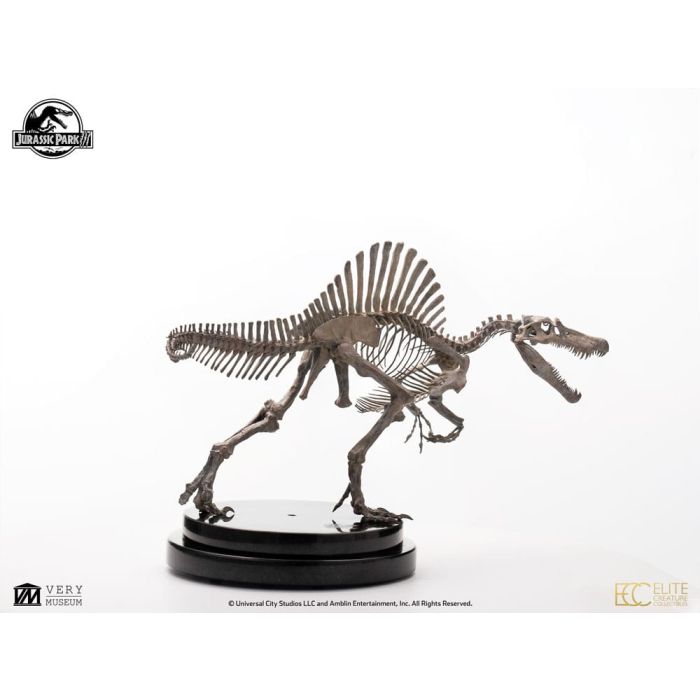 Jurassic Park III ECC Elite Creature Line Statue 1/24 Spinosaurus Skeleton Bronze 27 cm 