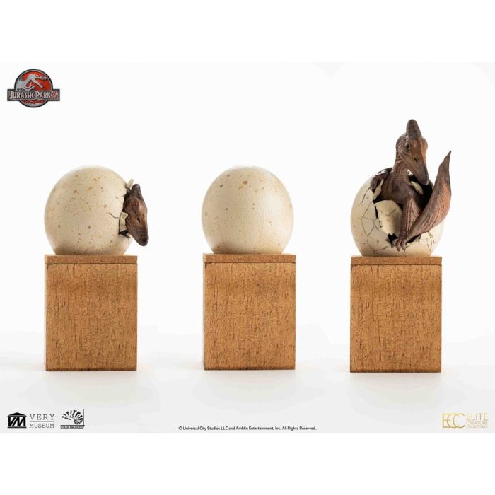 Jurassic Park ECC Elite Creature Line Statue 1/2 Pterosaur Hatching 16 cm