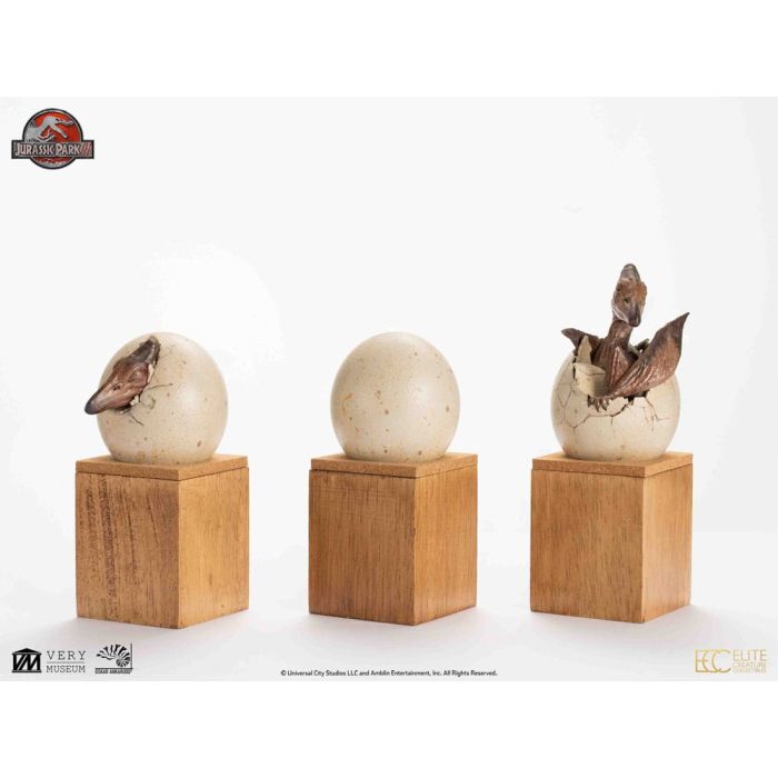 Jurassic Park ECC Elite Creature Line Statue 1/2 Pterosaur Hatching 16 cm