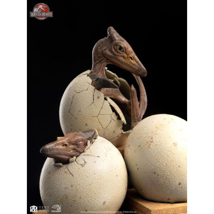 Jurassic Park III ECC Elite Creature Line Statue Hatching Pterosaur 16 cm