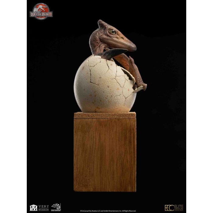 Jurassic Park III ECC Elite Creature Line Statue Hatching Pterosaur 16 cm