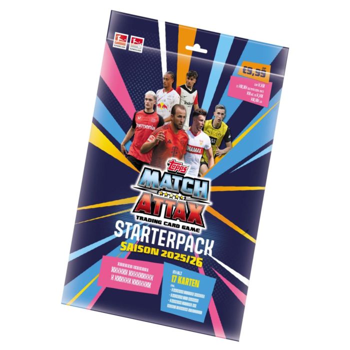 Bundesliga Match Attax Trading Cards 2025/26 Starter Pack 