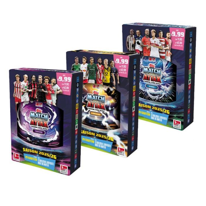 Bundesliga Match Attax Trading Cards 2025/26 Mini Tin 