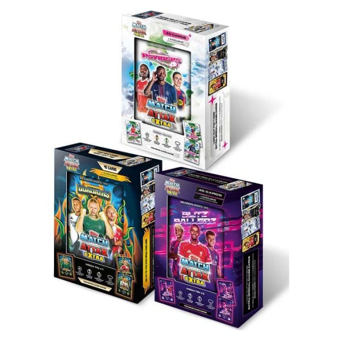 UEFA Champions League Match Attax Extra Trading Cards 2025/26 Mega Tin
