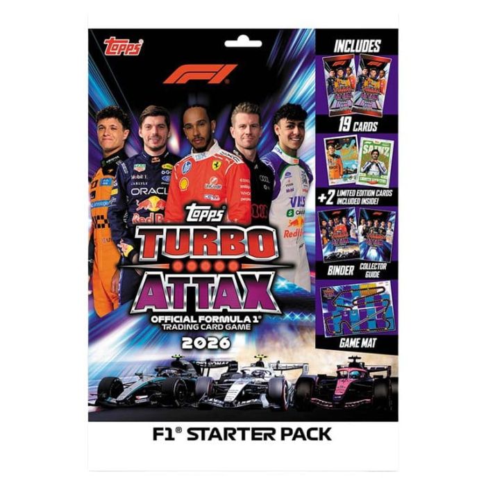 Formula 1 Turbo Attax 2026 Trading Cards Starter Set
