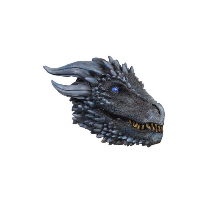 Game of Thrones Latex Mask White Walker Dragon