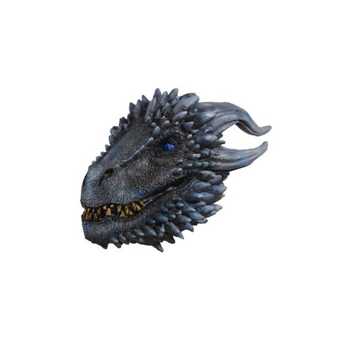 Game of Thrones Latex Mask White Walker Dragon
