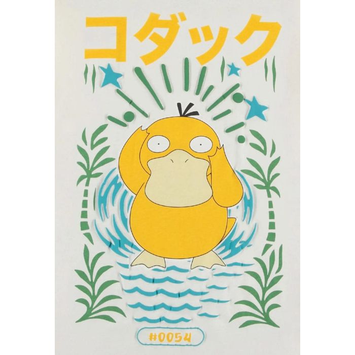 Pokémon T-Shirt Psyduck Size L