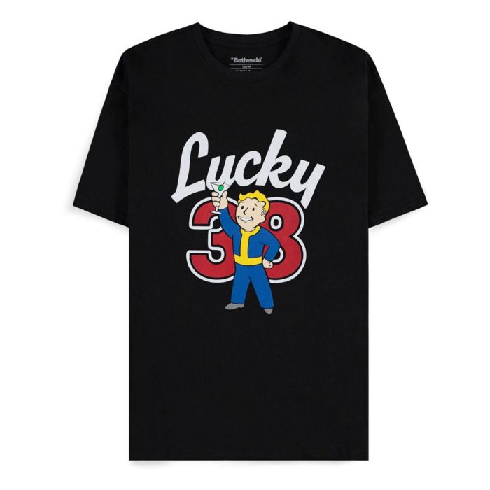 Fallout T-Shirt Lucky 38 Cocktail Size M