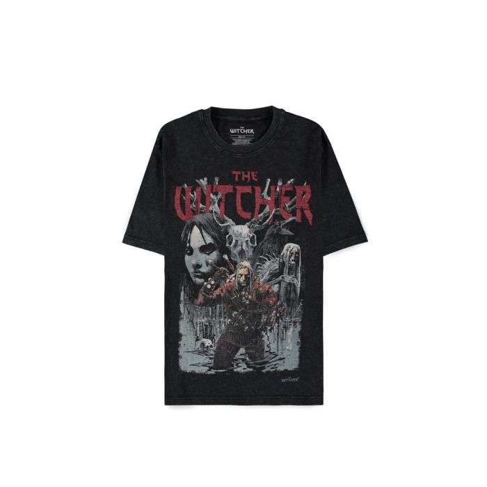 The Witcher Wild Hunt T-Shirt First Edition Washed Size L