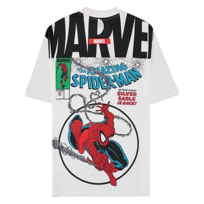 Marvel T-Shirt Spider Man Split Comic Size XL
