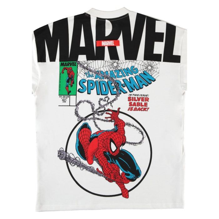 Marvel T-Shirt Spider Man Split Comic Size XL