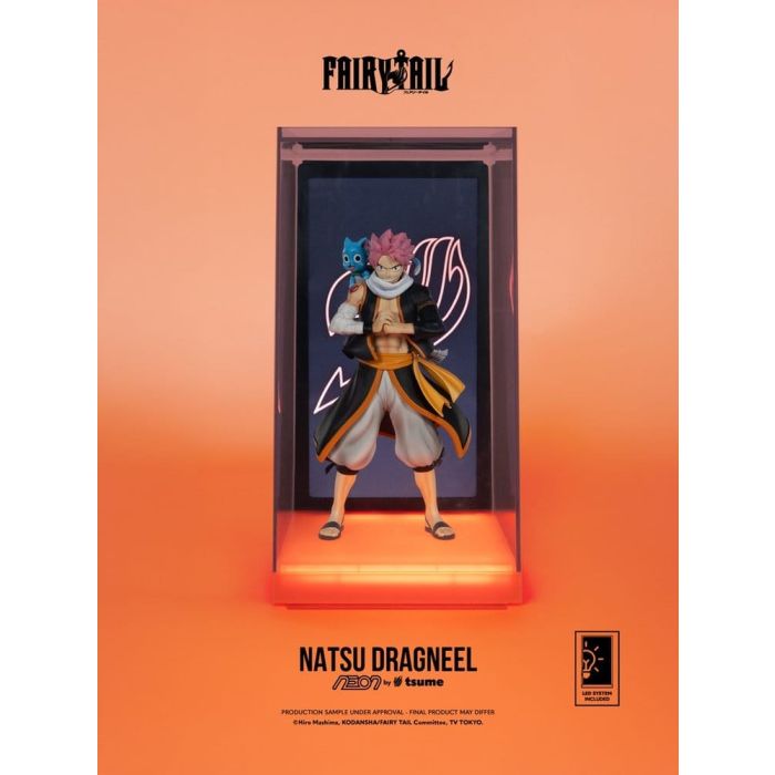 Fairy Tail Neon Figure 1/9 Natsu Dragneel 25 cm
