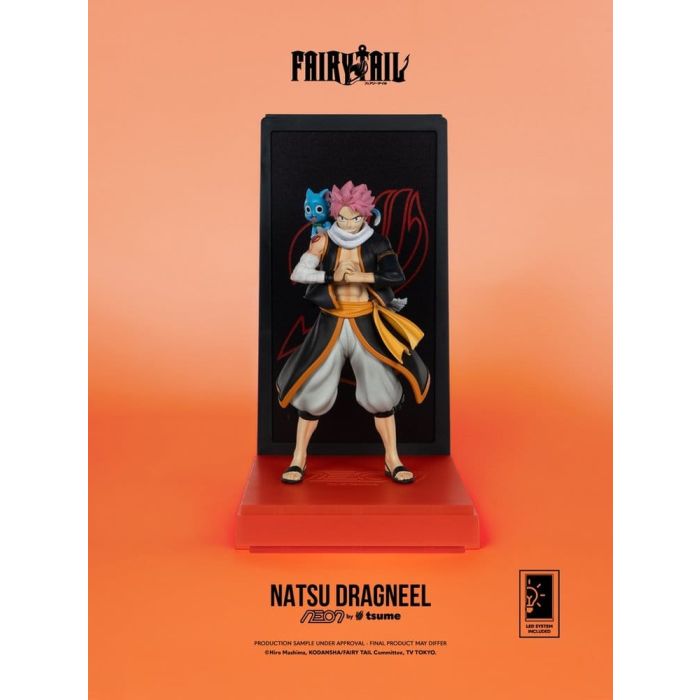 Fairy Tail Neon Figure 1/9 Natsu Dragneel 25 cm